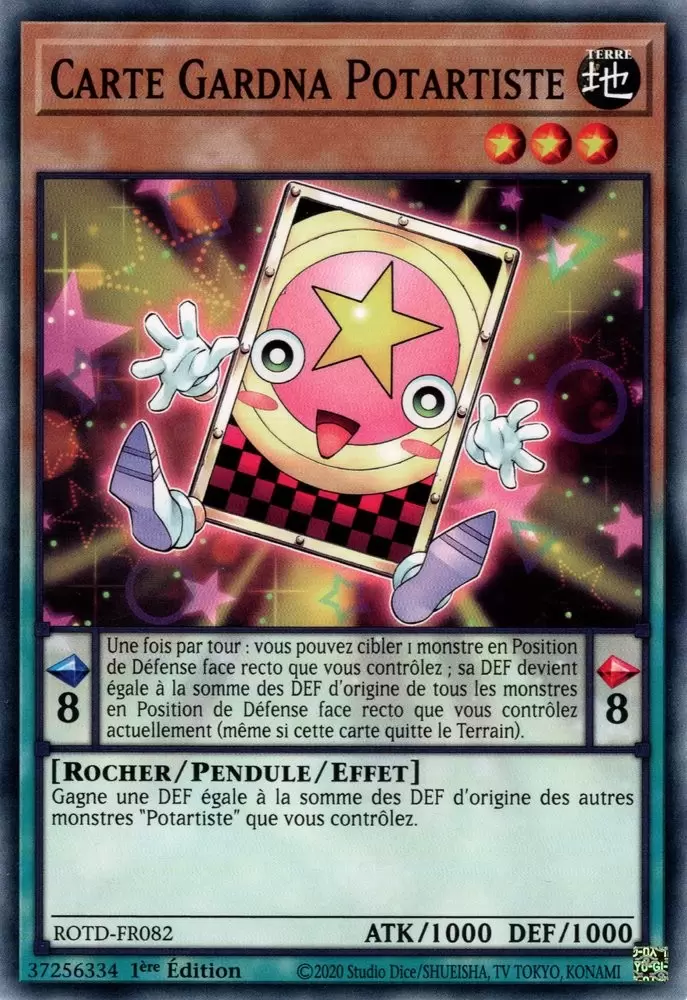 L\'Ascension du Duelliste ROTD - Carte Gardna Potartiste
