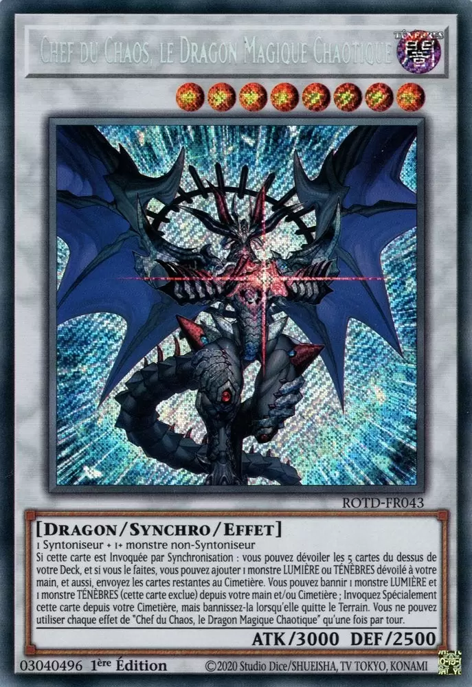 L\'Ascension du Duelliste ROTD - Chef du Chaos, le Dragon Magique Chaotique