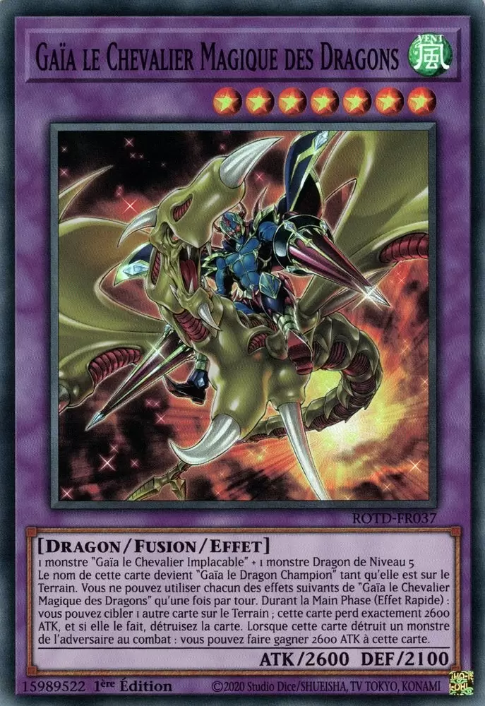 L\'Ascension du Duelliste ROTD - Gaïa le Chevalier Magique des Dragons