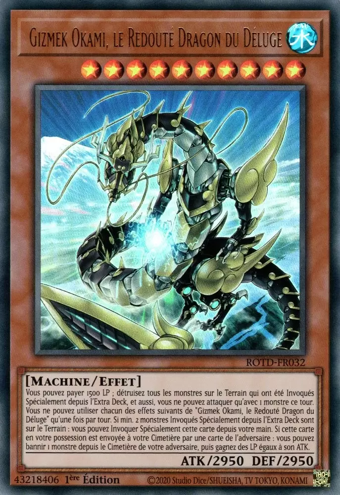 L\'Ascension du Duelliste ROTD - Gizmek Okami, le Redouté Dragon du Déluge