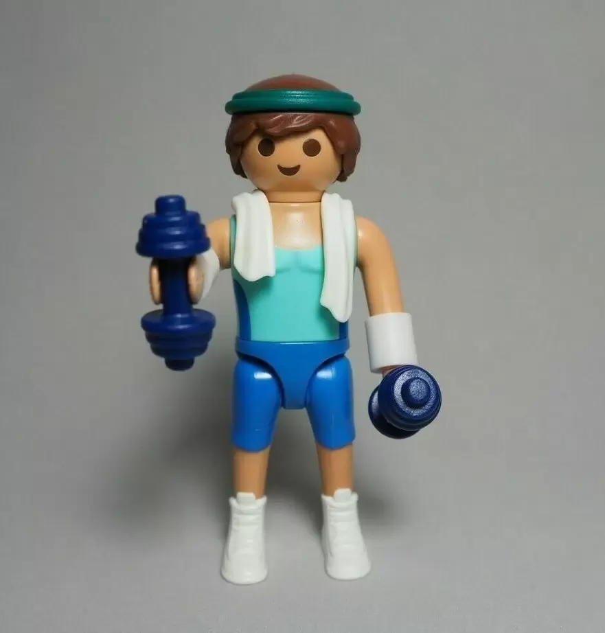 Playmobil Figures : Series 18 - Sports Gym