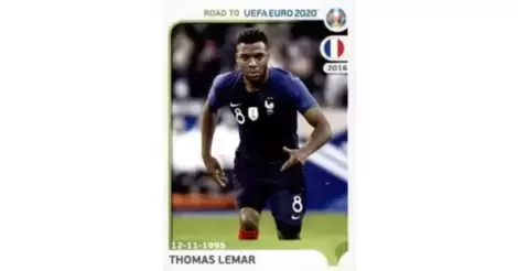 Thomas Lemar Sticker 108 Frankreich Road to EM 2020 