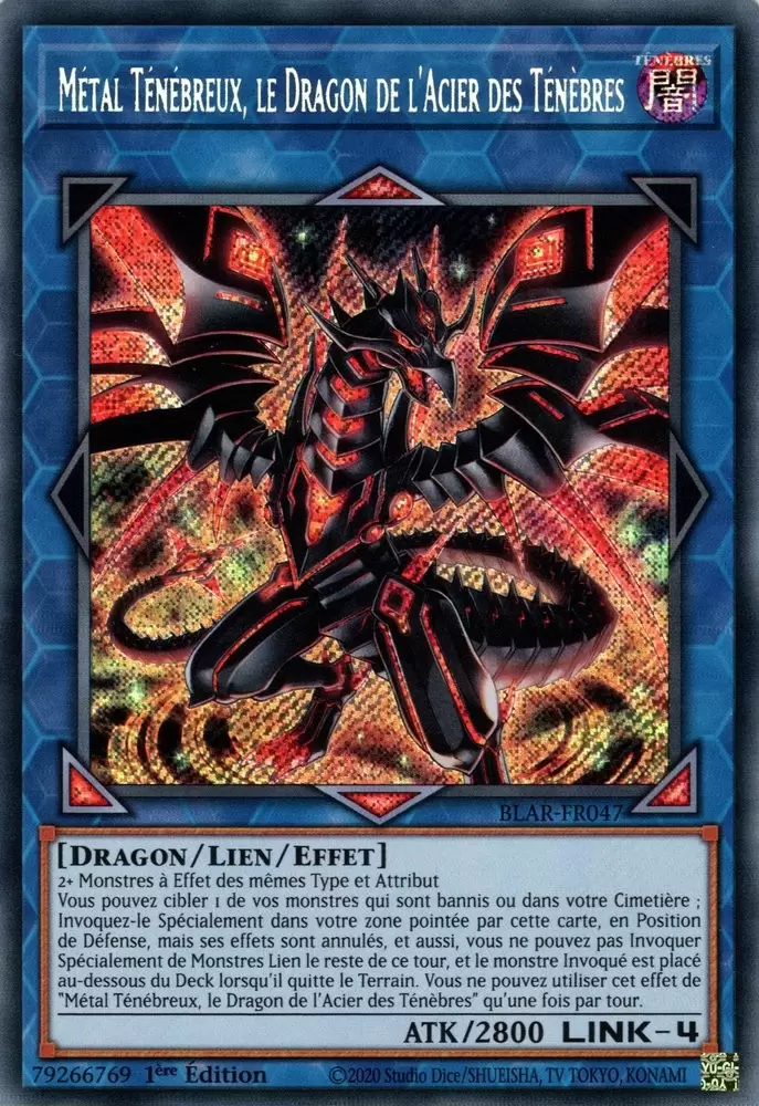 Batailles De Légende - Armageddon BLAR - Métal Ténébreux, le Dragon de l\'Acier des Ténèbres