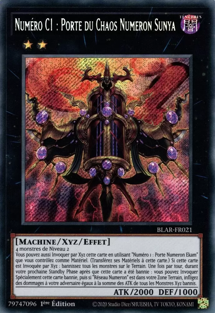 Batailles De Légende - Armageddon BLAR - Numéro C1 : Porte du Chaos Numeron Sunya