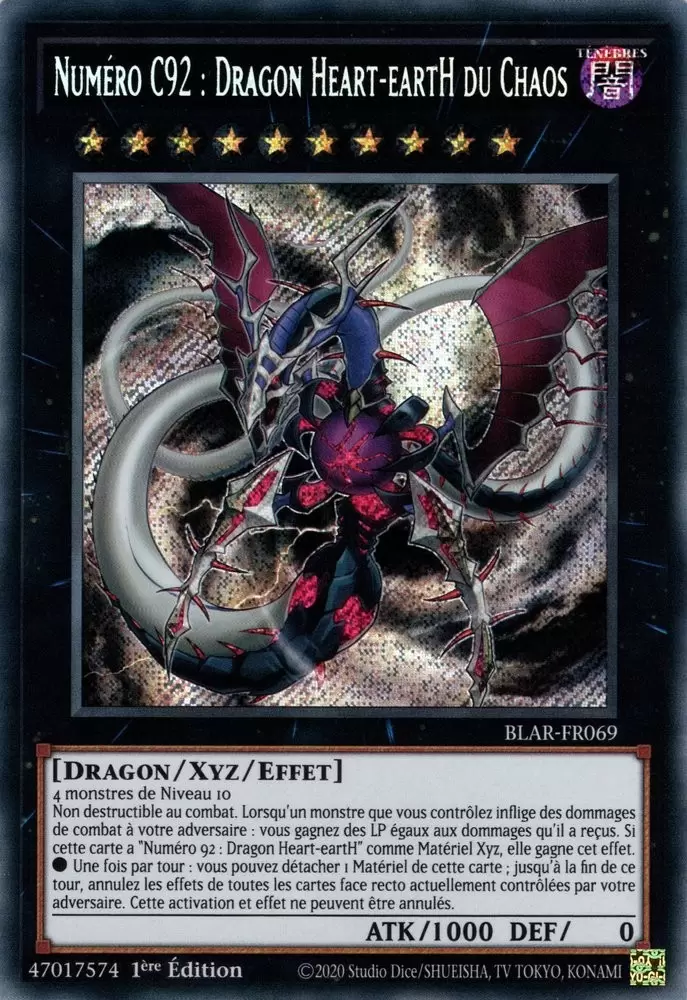 Batailles De Légende - Armageddon BLAR - Numéro C92: Dragon Heart-eartH du Chaos