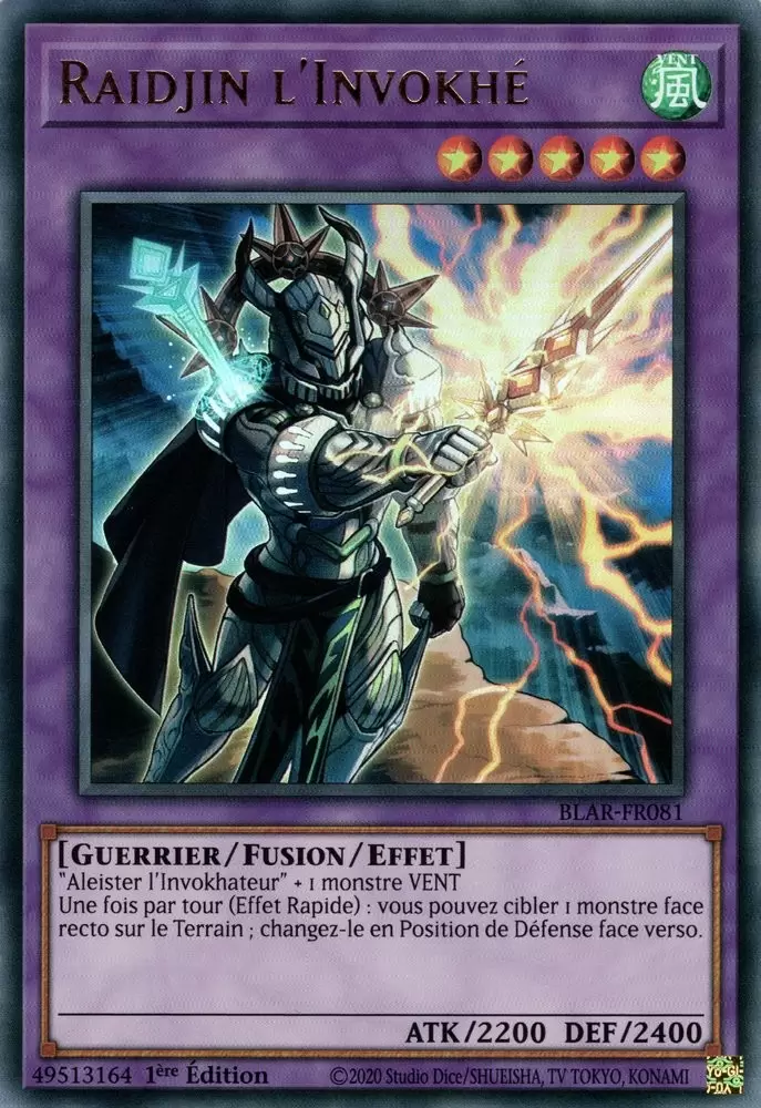 Batailles De Légende - Armageddon BLAR - Raidjin l\'Invokhé