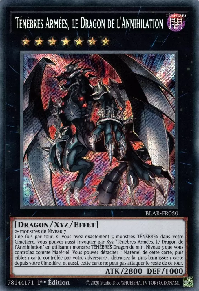 Batailles De Légende - Armageddon BLAR - Ténèbres Armées, le Dragon de l\'Annihilation