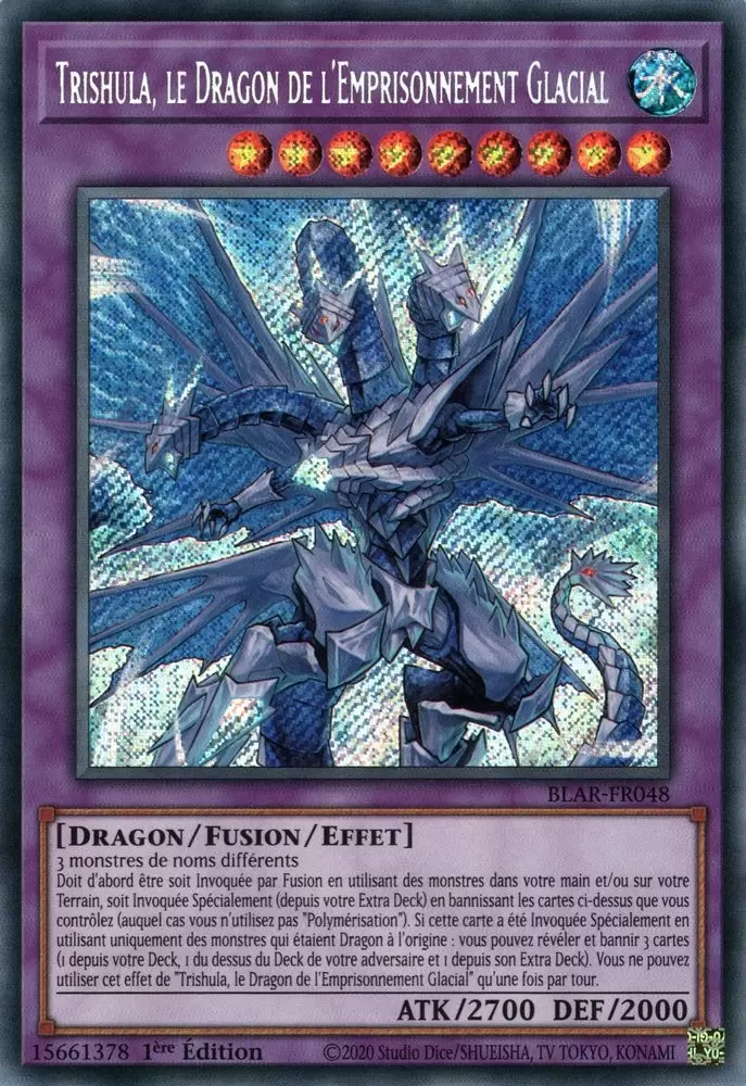Batailles De Légende - Armageddon BLAR - Trishula, le Dragon de l\'Emprisonnement Glacial