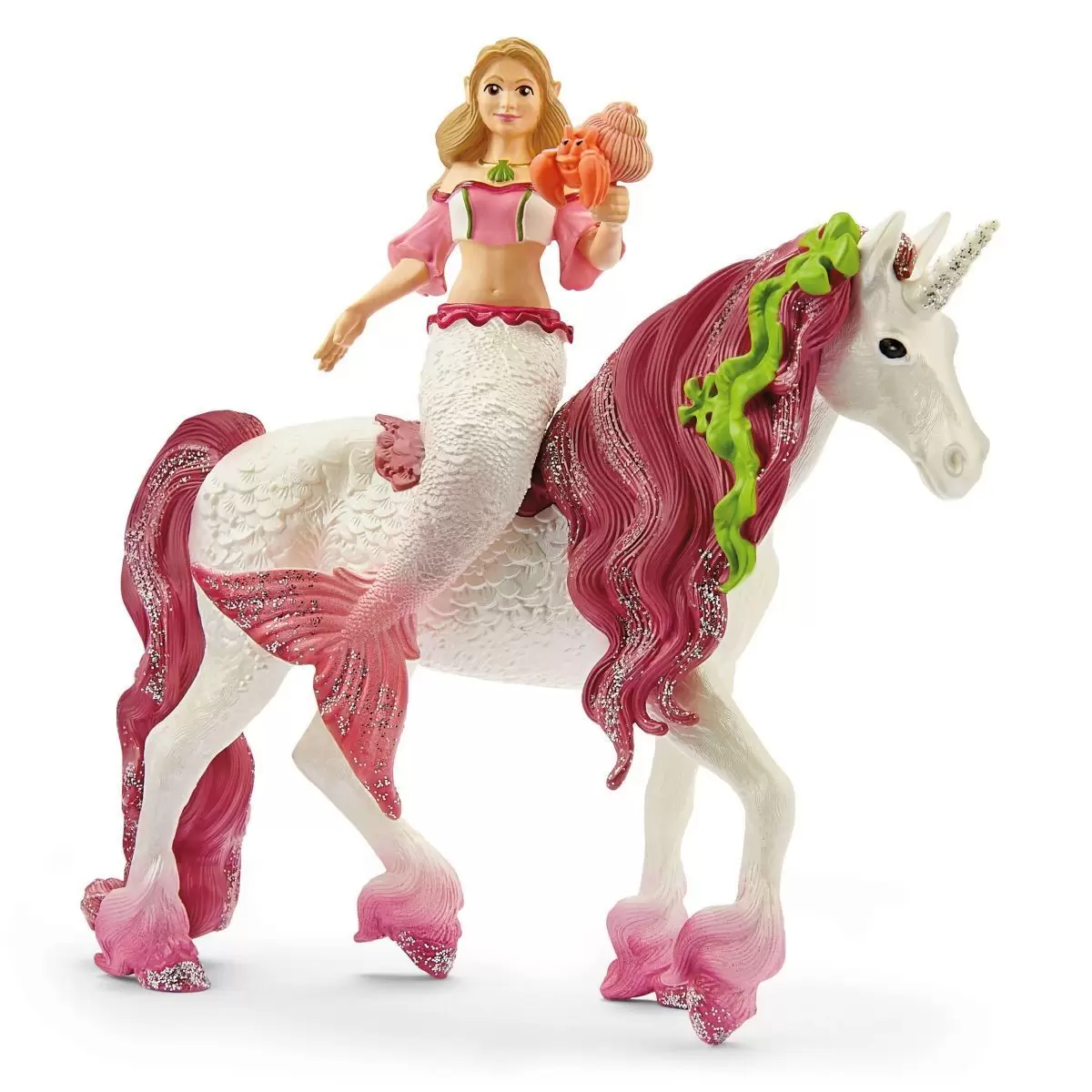 Bayala - Sirène Feya sur licorne de mer