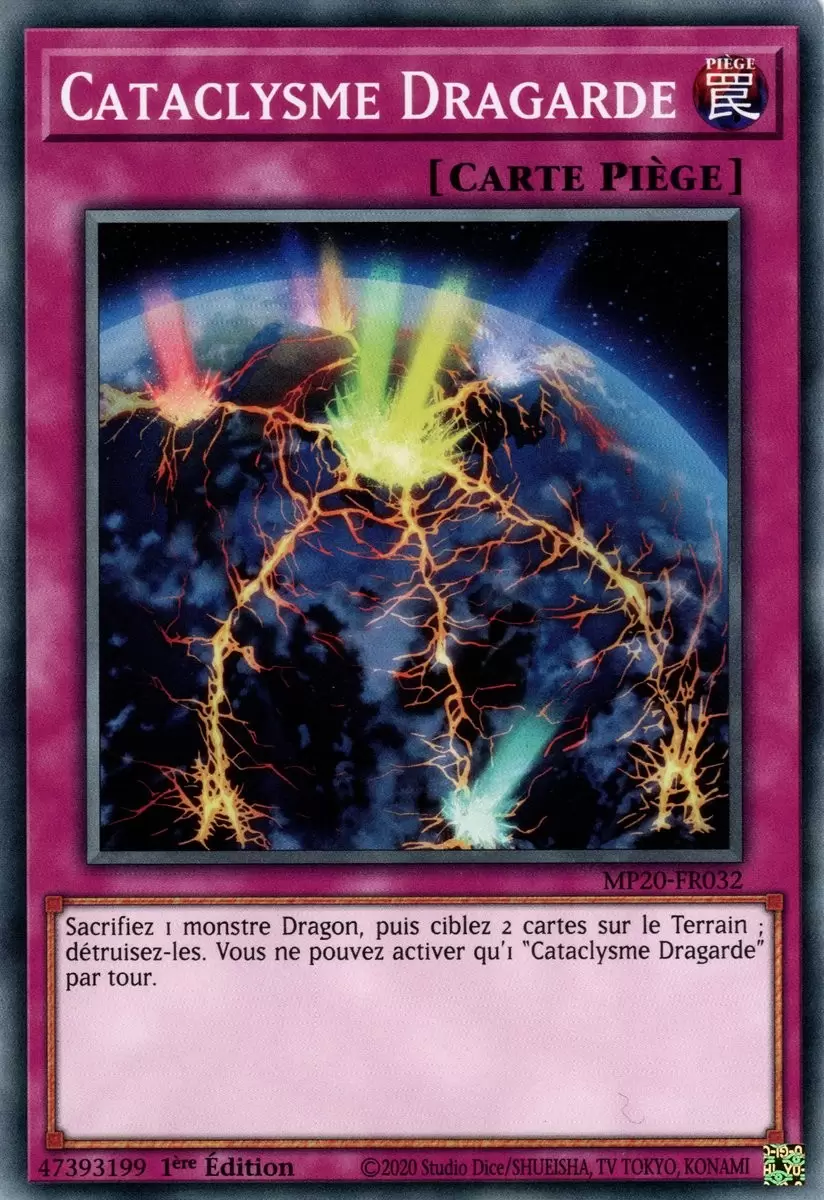 Mega Tins 2020 : Mémoires Perdues MP20 - Cataclysme Dragarde