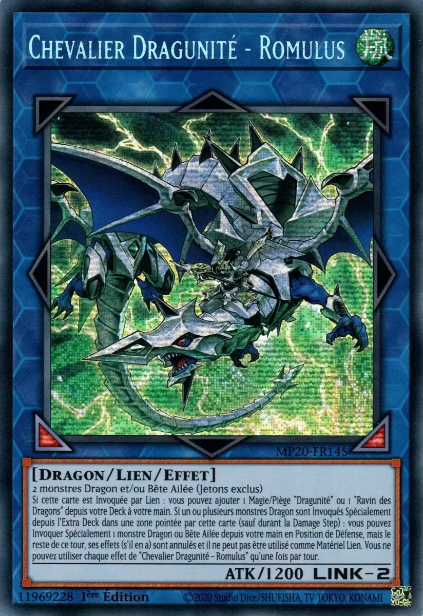 Mega Tins 2020 : Mémoires Perdues MP20 - Chevalier Dragunité - Romulus