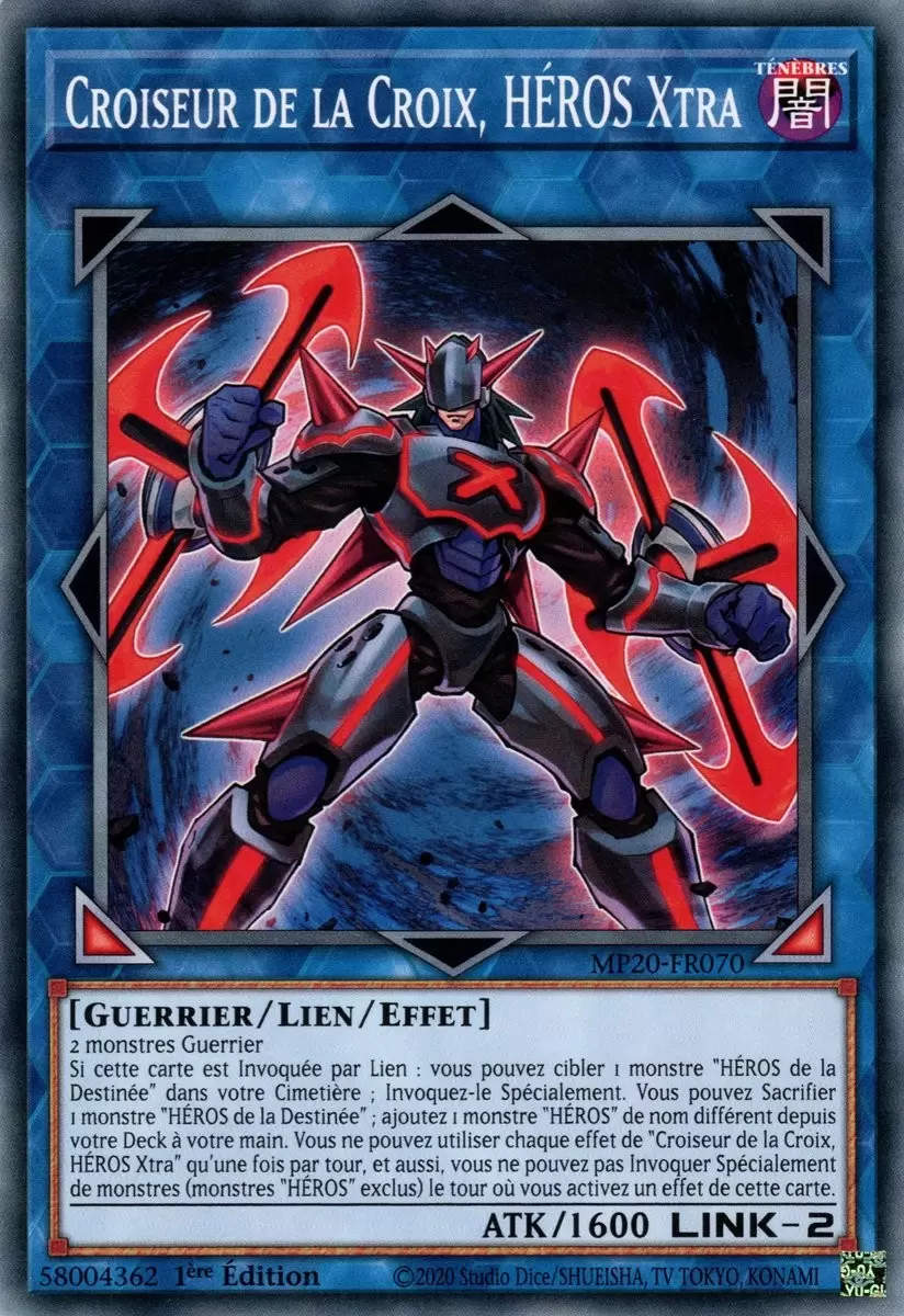 Mega Tins 2020 : Mémoires Perdues MP20 - Croiseur de la Croix, HÉROS Xtra