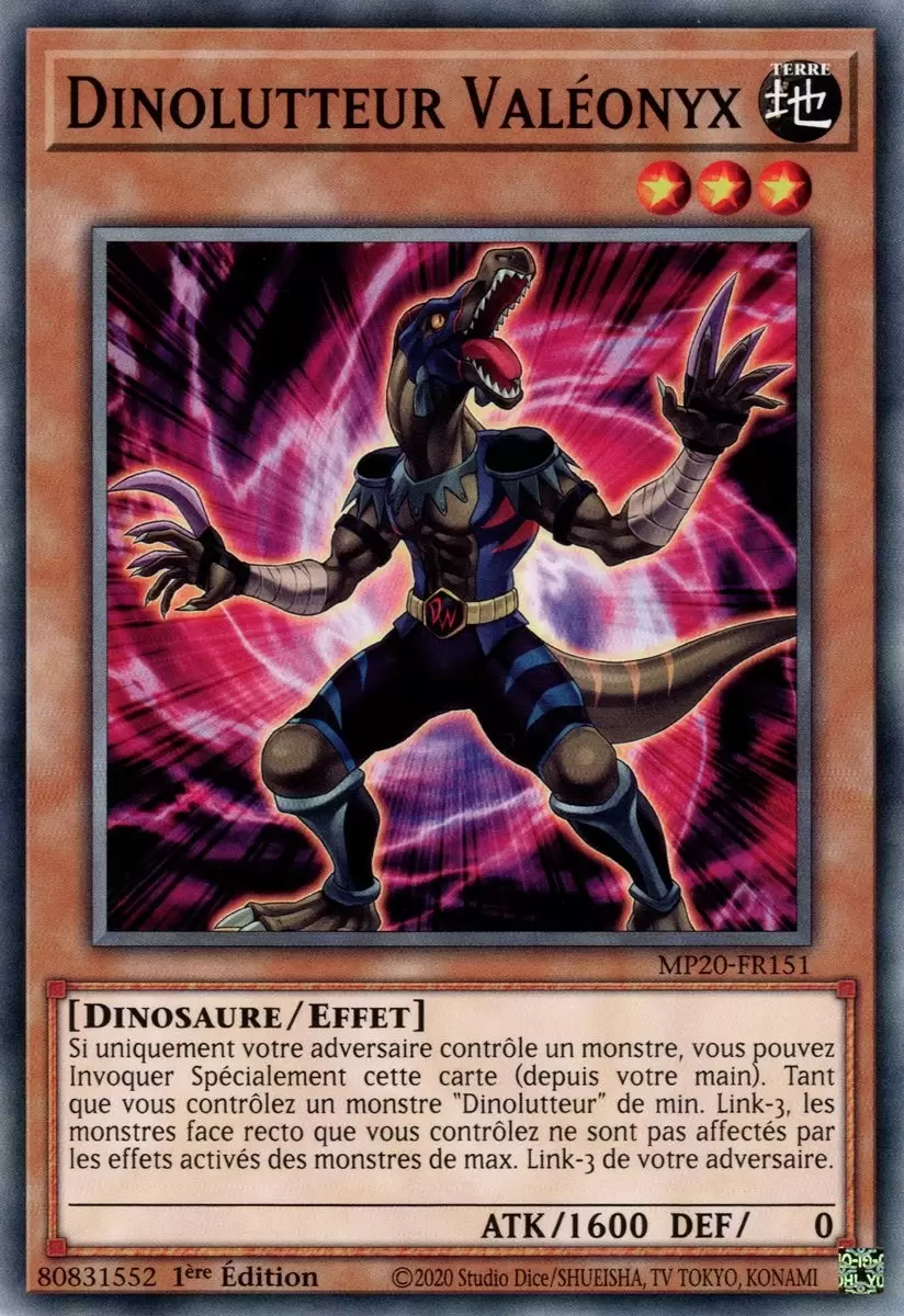 Mega Tins 2020 : Mémoires Perdues MP20 - Dinolutteur Valéonyx