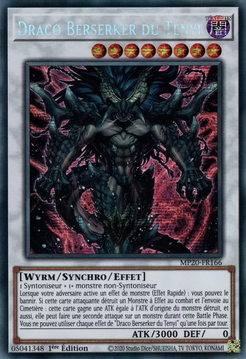 Mega Tins 2020 : Mémoires Perdues MP20 - Draco Berserker du Tenyi