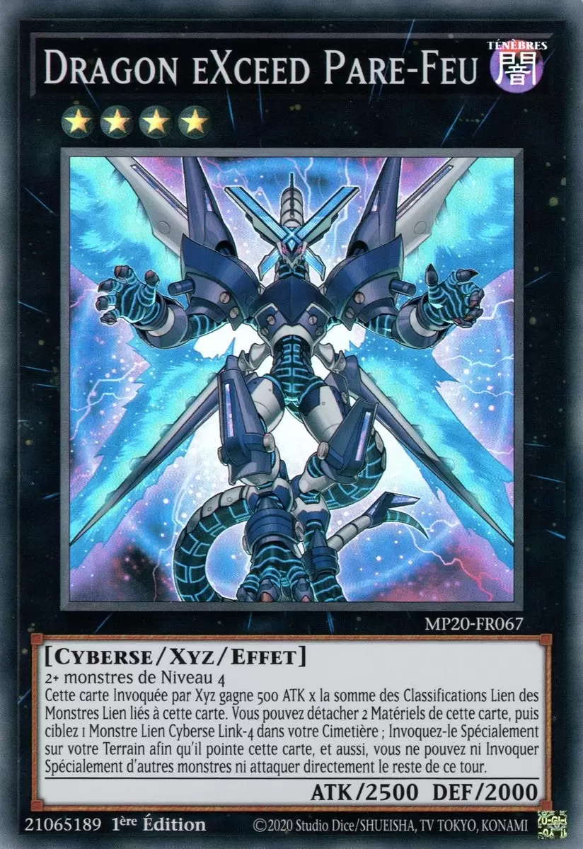 Mega Tins 2020 : Mémoires Perdues MP20 - Dragon eXceed Pare-Feu
