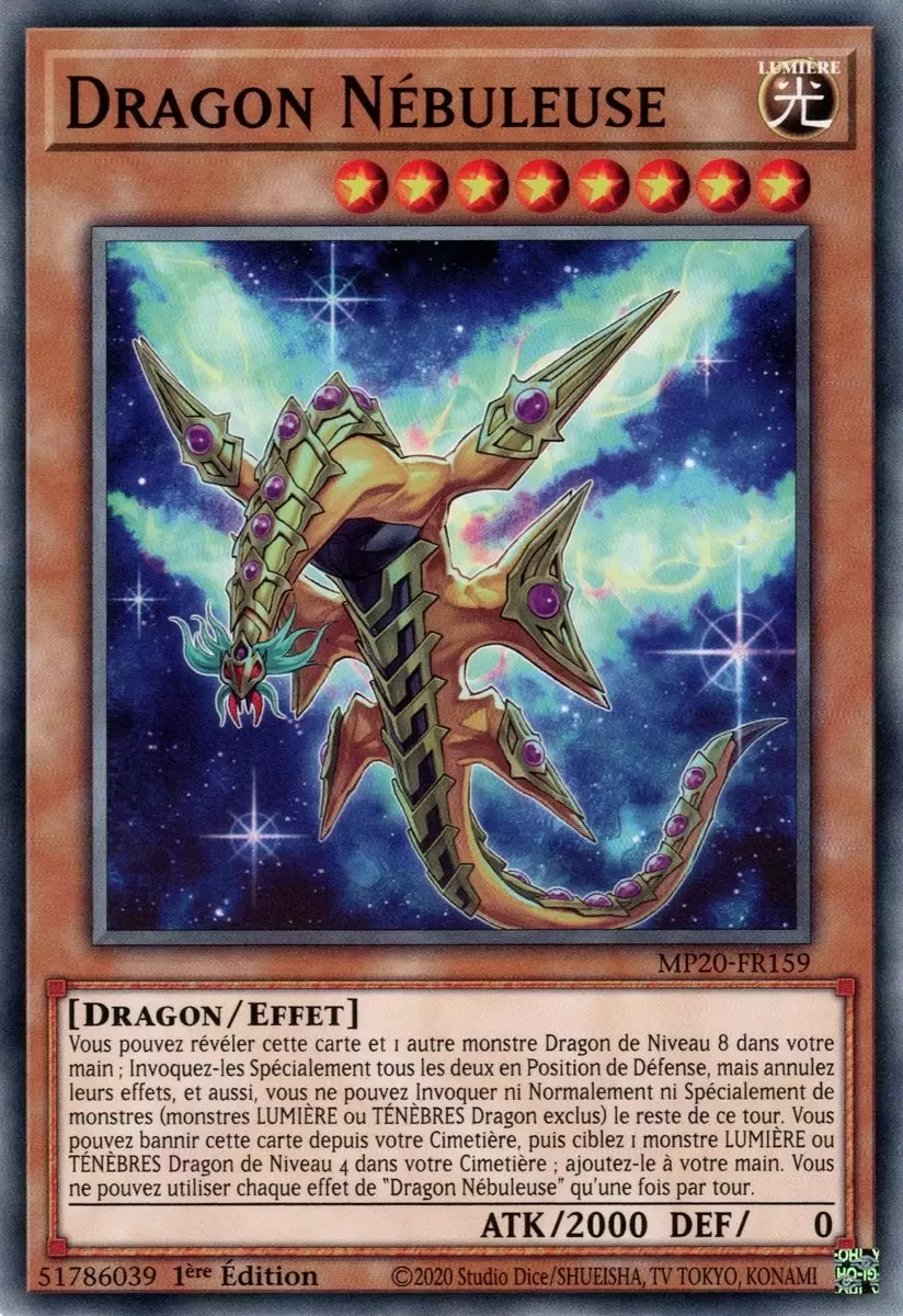 Mega Tins 2020 : Mémoires Perdues MP20 - Dragon Nébuleuse