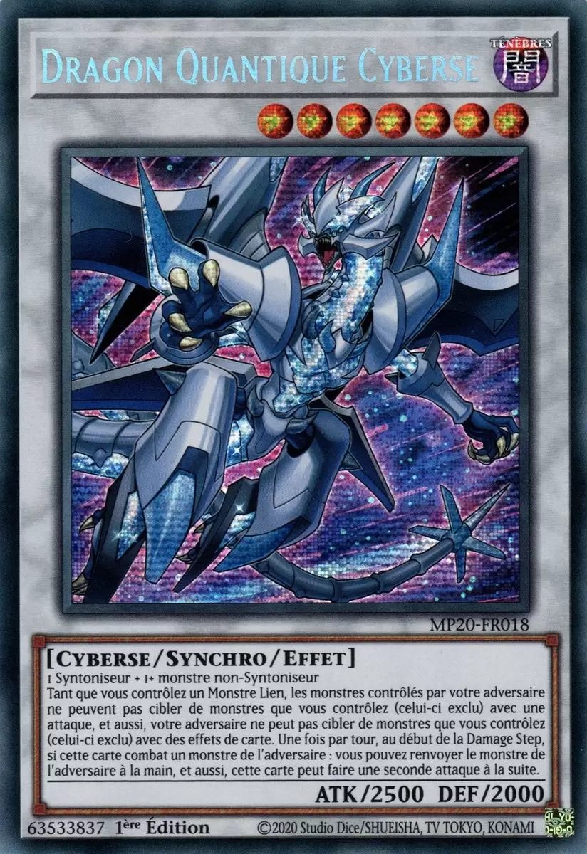Mega Tins 2020 : Mémoires Perdues MP20 - Dragon Quantique Cyberse