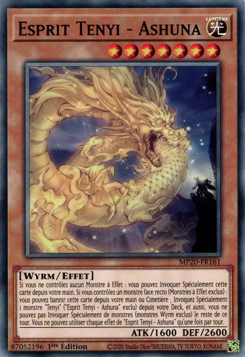 Mega Tins 2020 : Mémoires Perdues MP20 - Esprit Tenyi - Ashuna