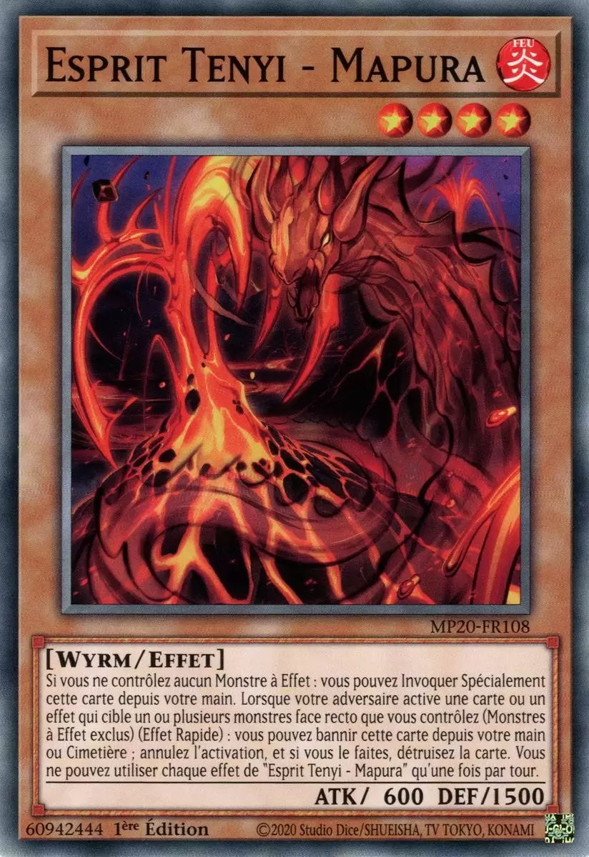 Mega Tins 2020 : Mémoires Perdues MP20 - Esprit Tenyi - Mapura