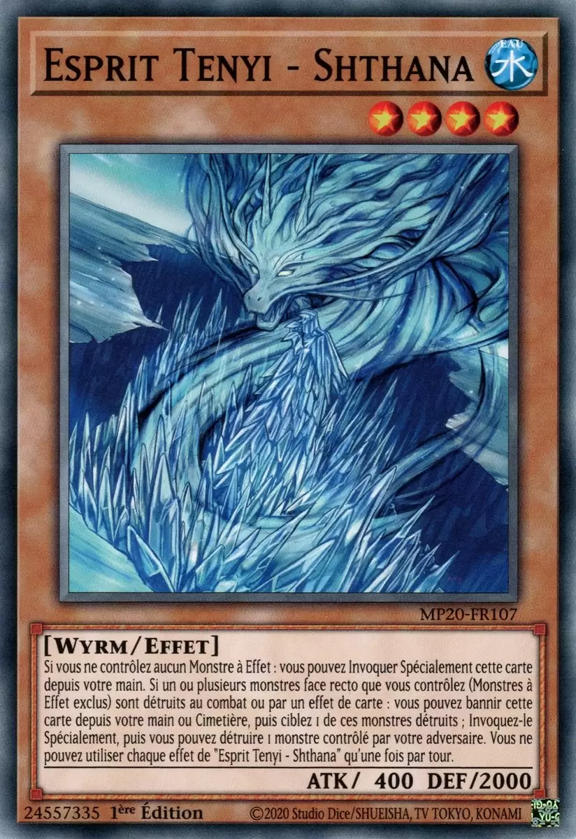 Mega Tins 2020 : Mémoires Perdues MP20 - Esprit Tenyi - Shthana