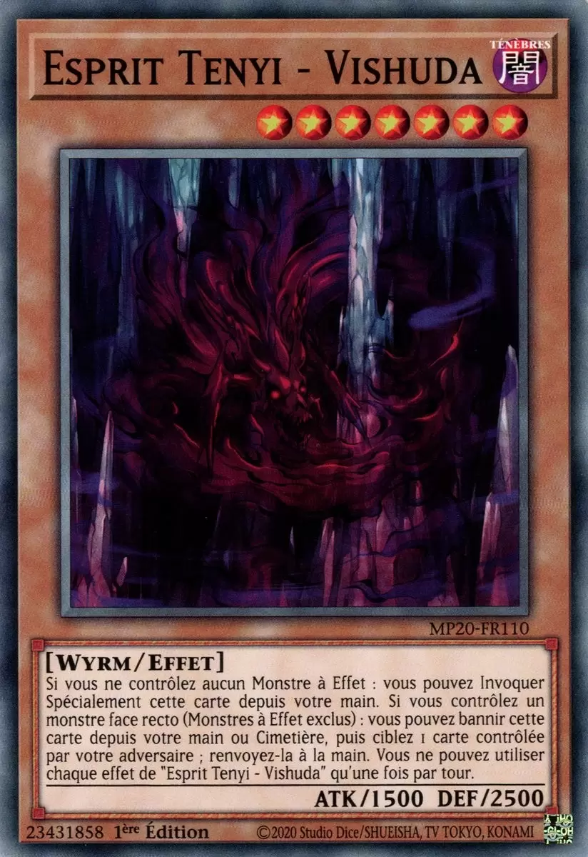 Mega Tins 2020 : Mémoires Perdues MP20 - Esprit Tenyi - Vishuda