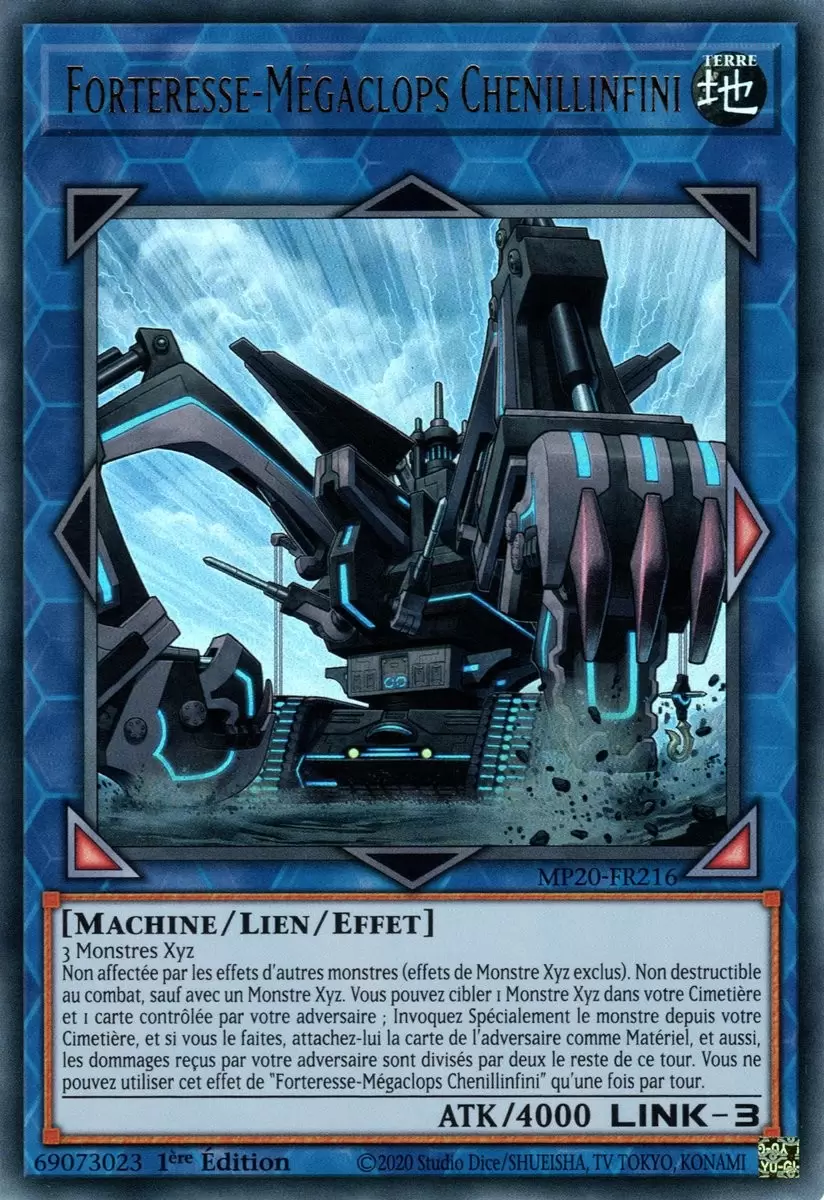Mega Tins 2020 : Mémoires Perdues MP20 - Forteresse-Mégaclops Chenillinfini