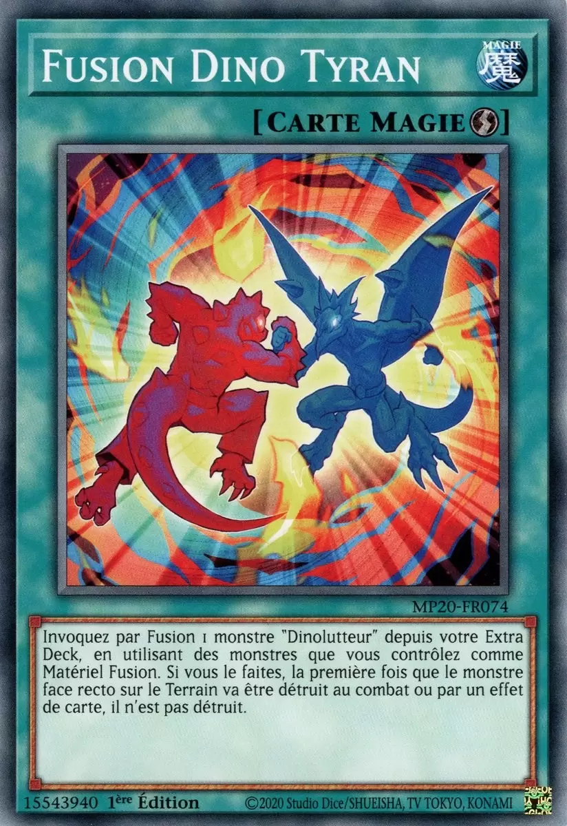 Mega Tins 2020 : Mémoires Perdues MP20 - Fusion Dino Tyran
