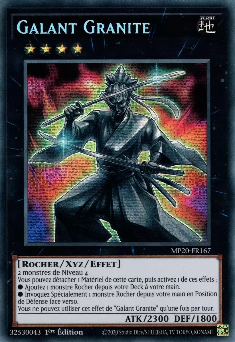 Mega Tins 2020 : Mémoires Perdues MP20 - Galant Granite