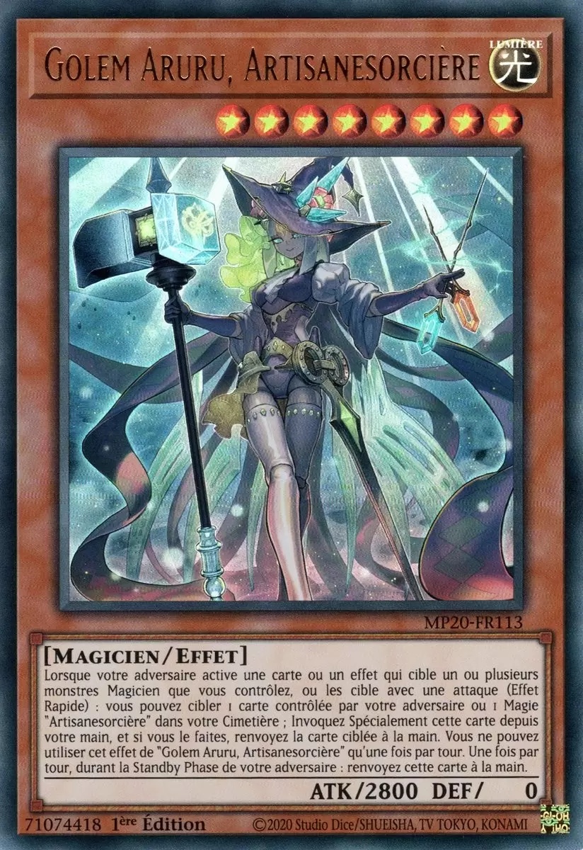 Mega Tins 2020 : Mémoires Perdues MP20 - Golem Aruru, Artisanesorcière
