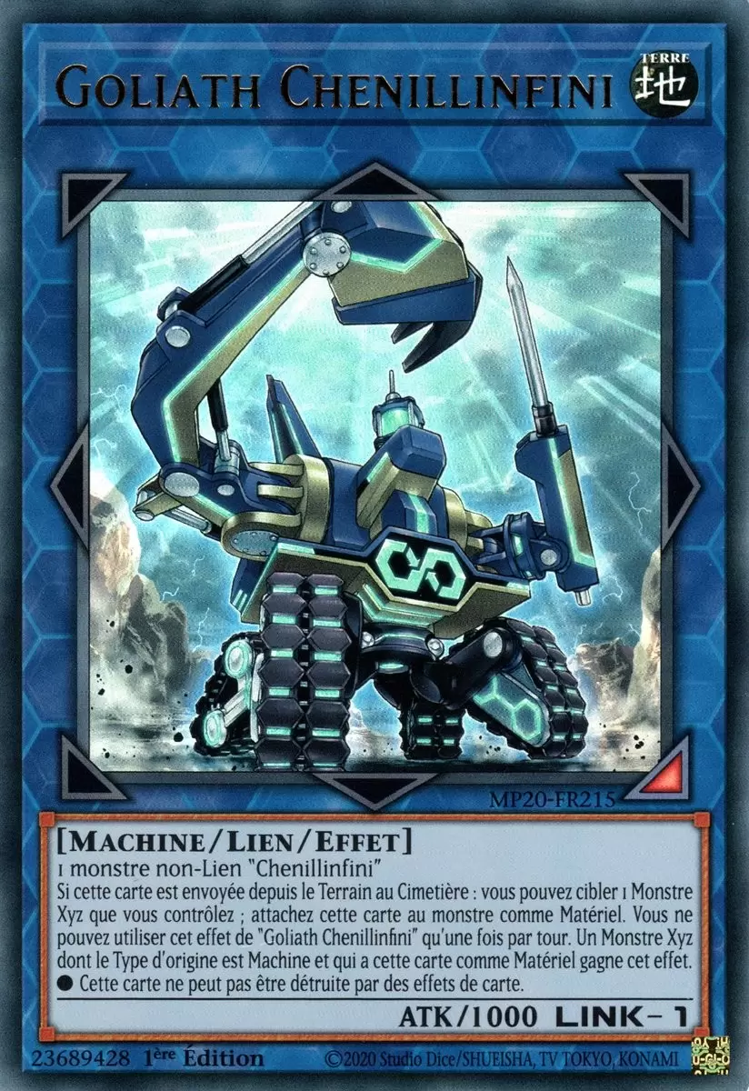 Mega Tins 2020 : Mémoires Perdues MP20 - Goliath Chenillinfini