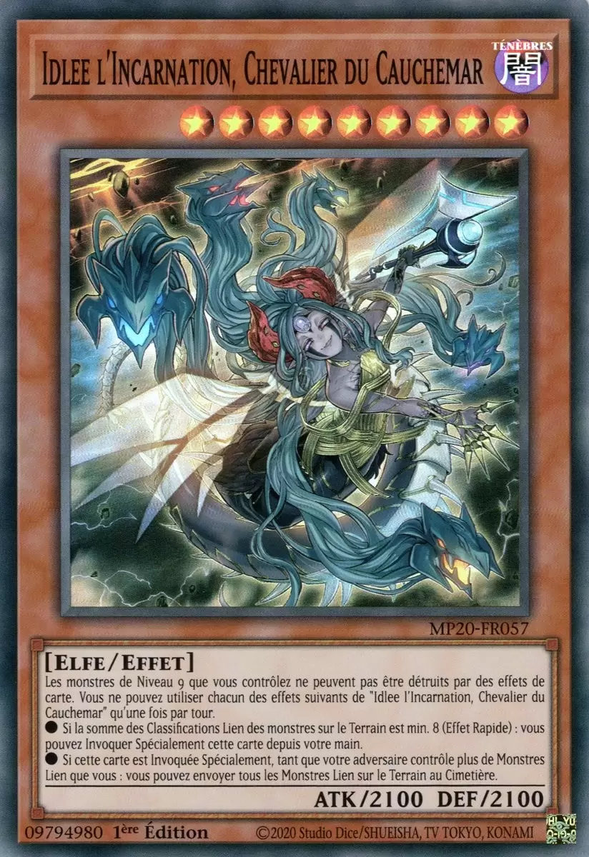Mega Tins 2020 : Mémoires Perdues MP20 - Idlee l\'Incarnation, Chevalier du Cauchemar