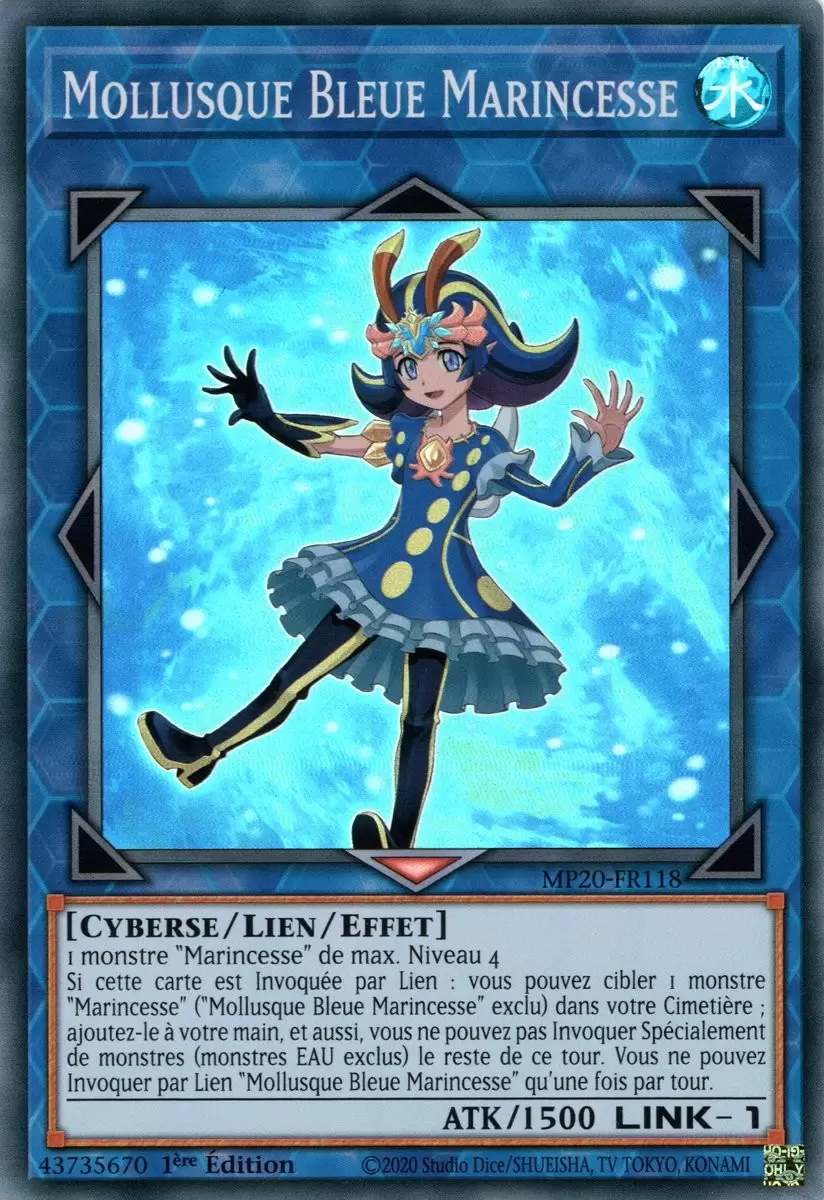 Mega Tins 2020 : Mémoires Perdues MP20 - Mollusque Bleue Marincesse