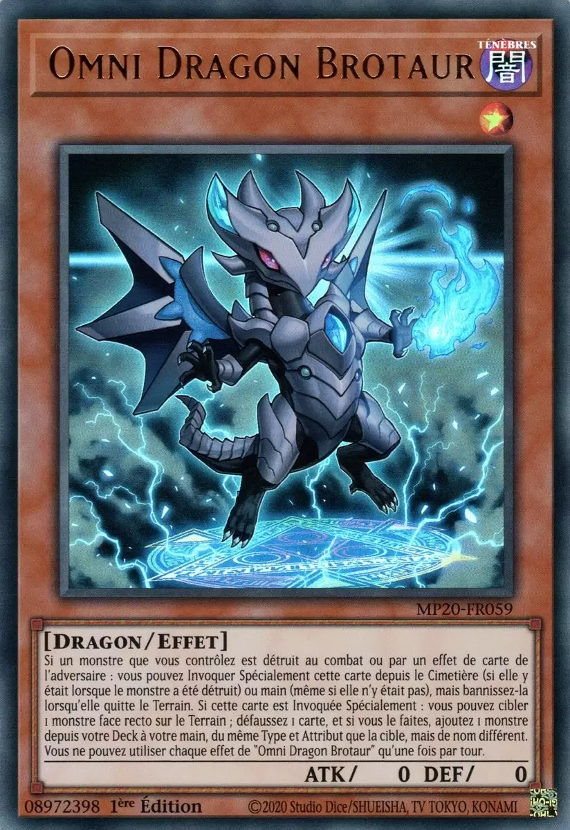 Mega Tins 2020 : Mémoires Perdues MP20 - Omni Dragon Brotaur