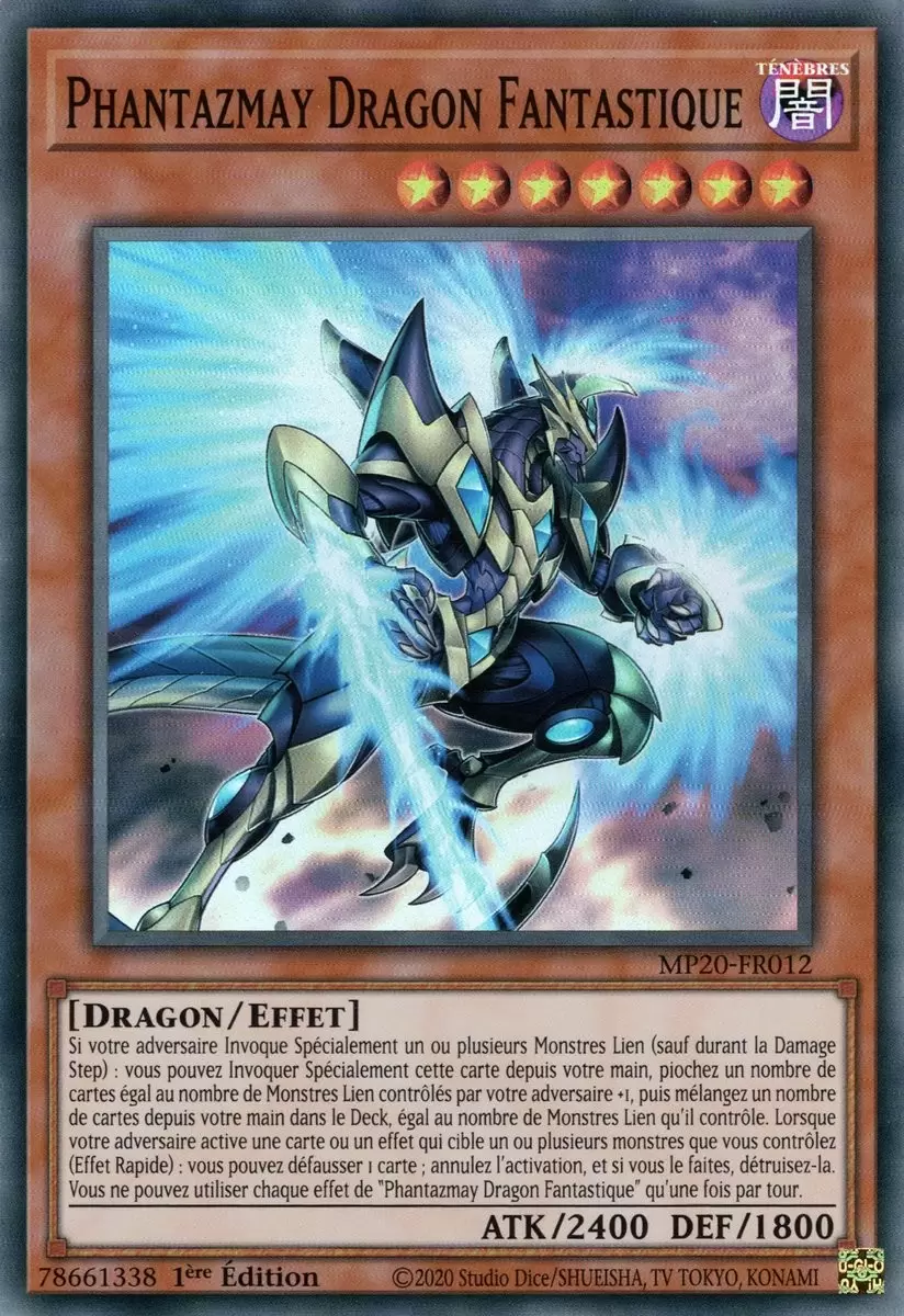 Mega Tins 2020 : Mémoires Perdues MP20 - Phantazmay Dragon Fantastique