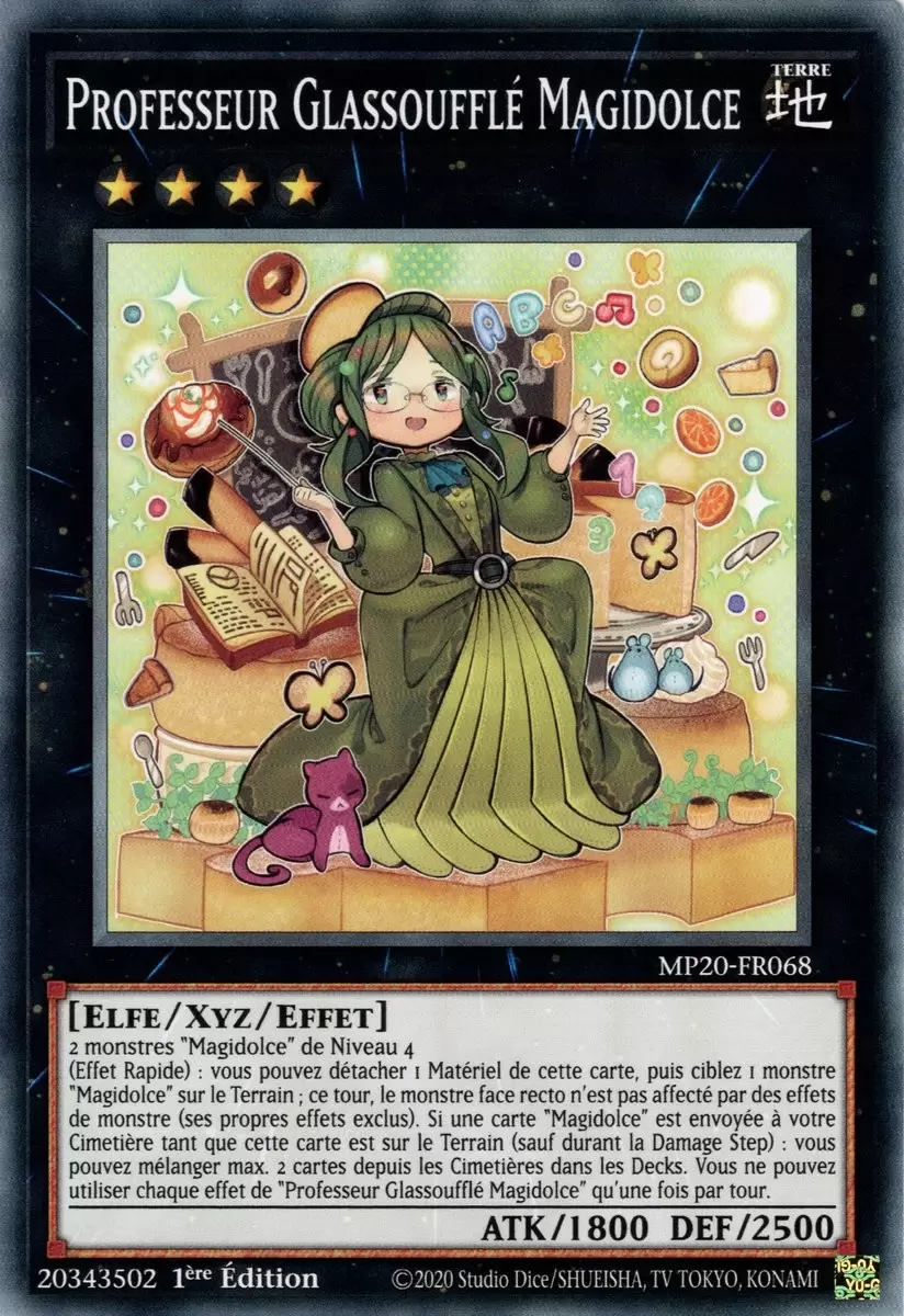 Mega Tins 2020 : Mémoires Perdues MP20 - Professeur Glassoufflé Magidolce