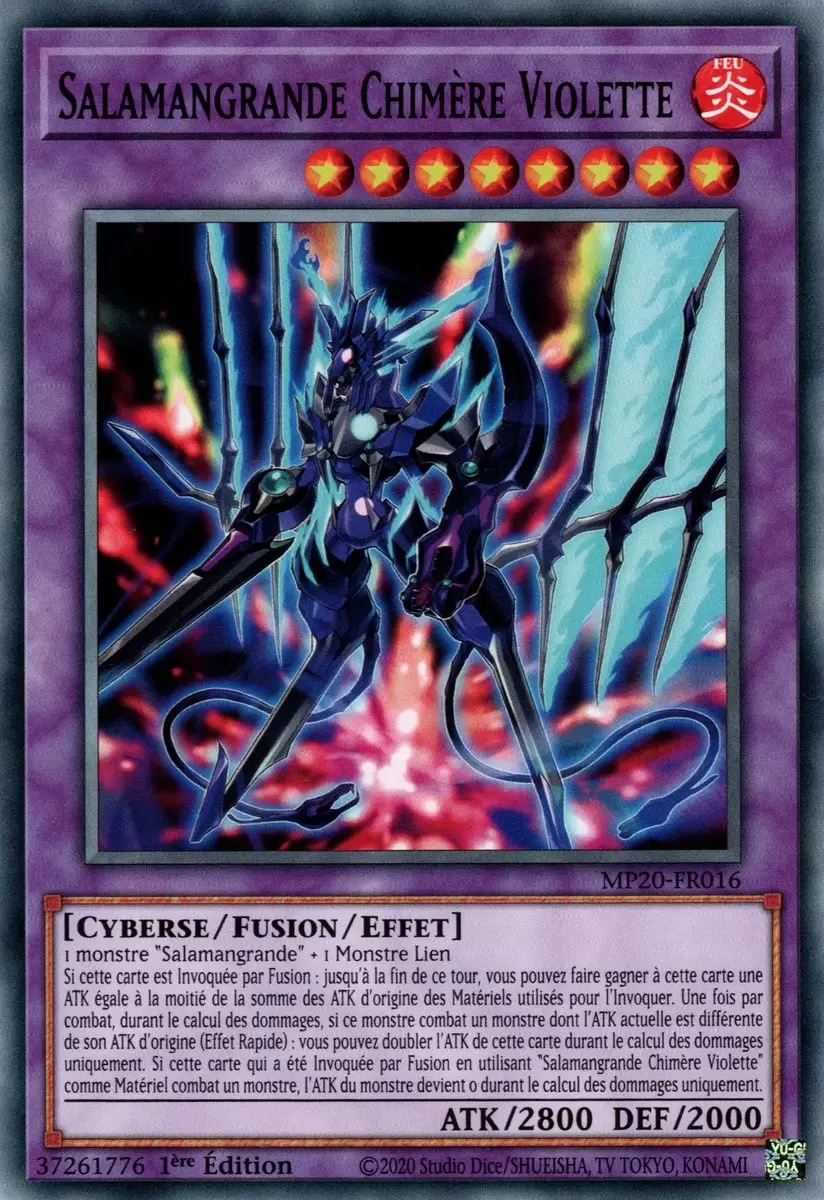 Mega Tins 2020 : Mémoires Perdues MP20 - Salamangrande Chimère Violette