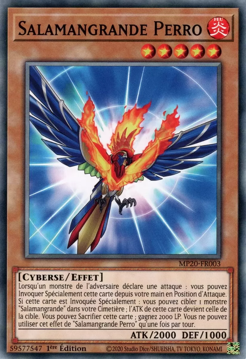 Mega Tins 2020 : Mémoires Perdues MP20 - Salamangrande Perro