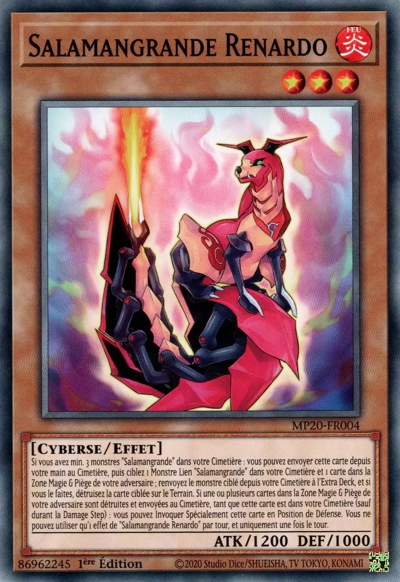 Mega Tins 2020 : Mémoires Perdues MP20 - Salamangrande Renardo