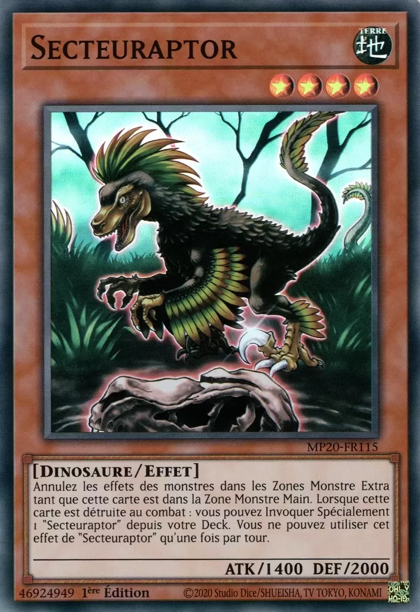 Mega Tins 2020 : Mémoires Perdues MP20 - Secteuraptor