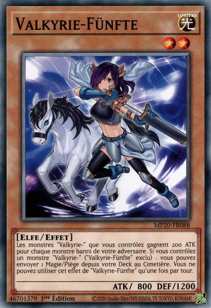 Mega Tins 2020 : Mémoires Perdues MP20 - Valkyrie-Fünfte