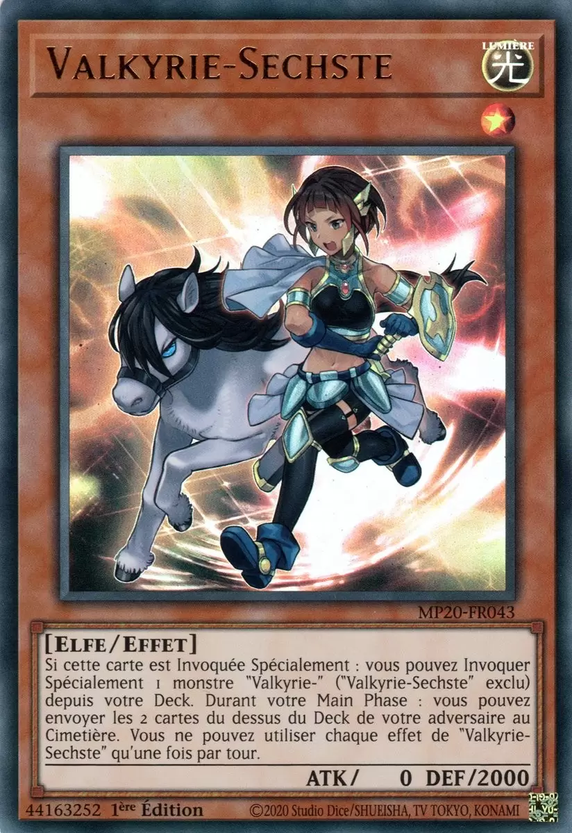 Mega Tins 2020 : Mémoires Perdues MP20 - Valkyrie-Sechste