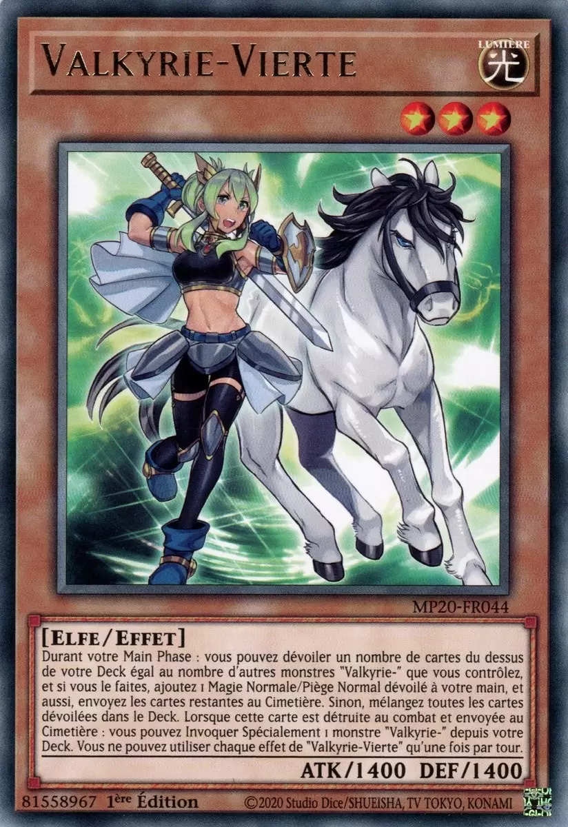 Mega Tins 2020 : Mémoires Perdues MP20 - Valkyrie-Vierte