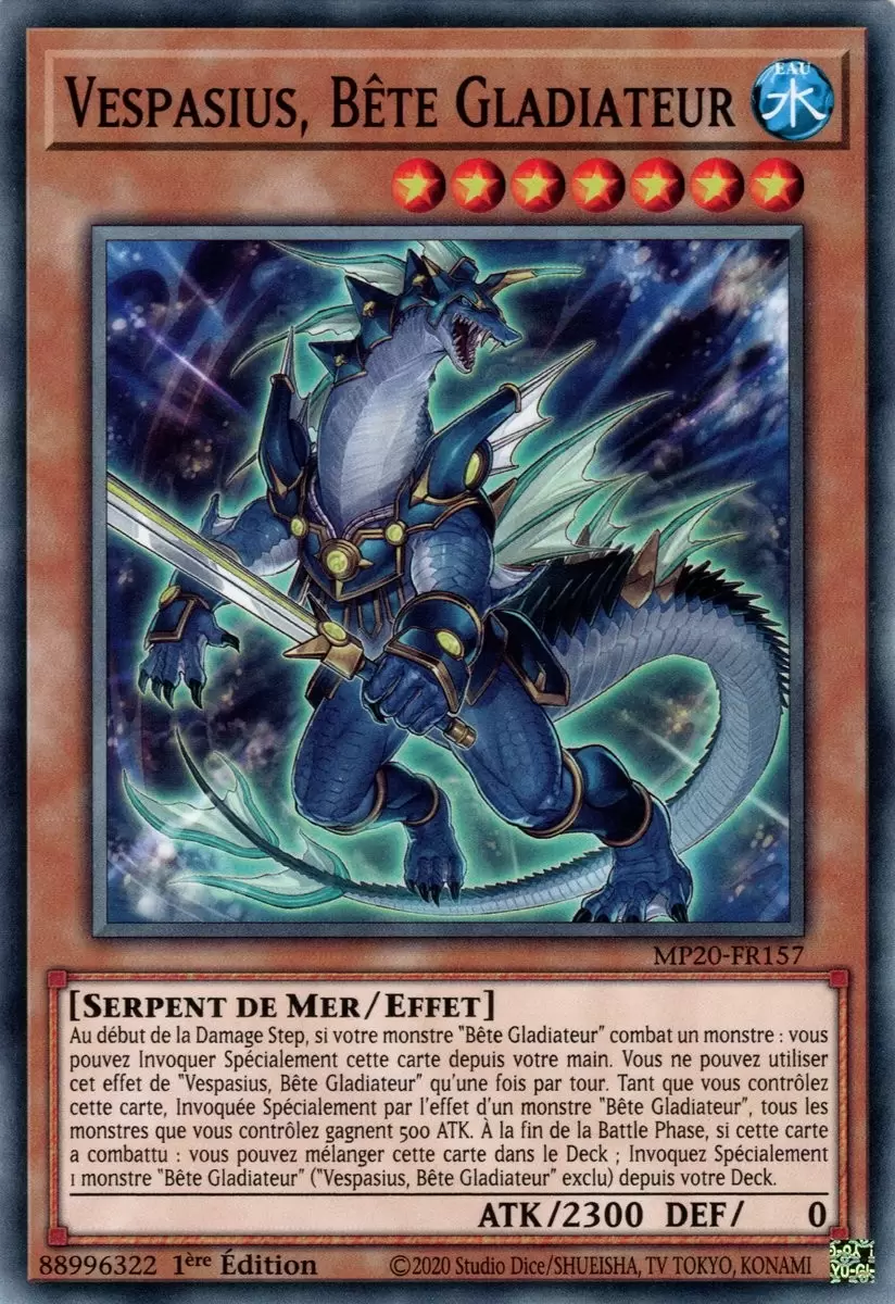 Mega Tins 2020 : Mémoires Perdues MP20 - Vespasius, Bête Gladiateur