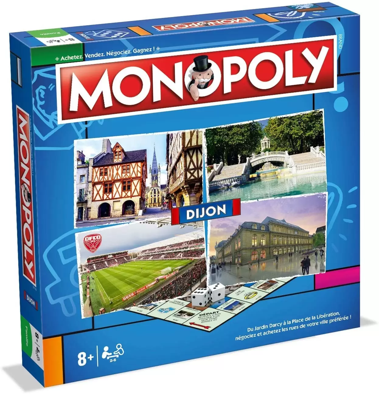 Monopoly des Régions & villes - Monopoly Dijon