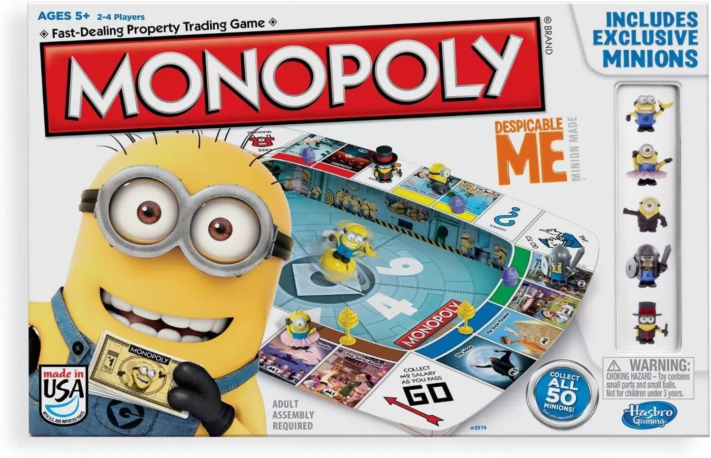 Monopoly Movies & TV Series - Monopoly Despicable Me 2
