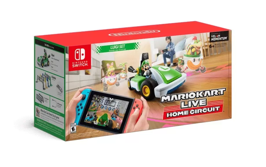 Nintendo Switch Games - Mariokart Live : Home Circuit (Luigi Set)