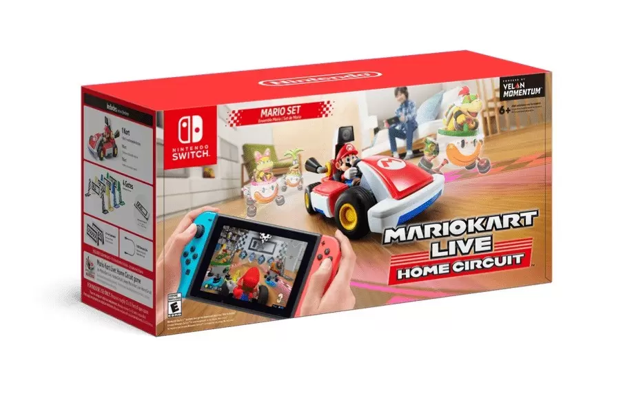 Jeux Nintendo Switch - Mariokart Live : Home Circuit (Mario Set)
