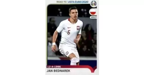 Panini EM EURO 2020 Tournament 2021 Sticker 462 Polen Jan Bednarek 