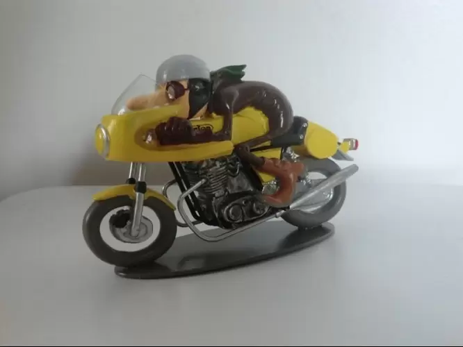Figurines Joe Bar Team Série 2 - Furious Sammy - Norton Production Racer 1972