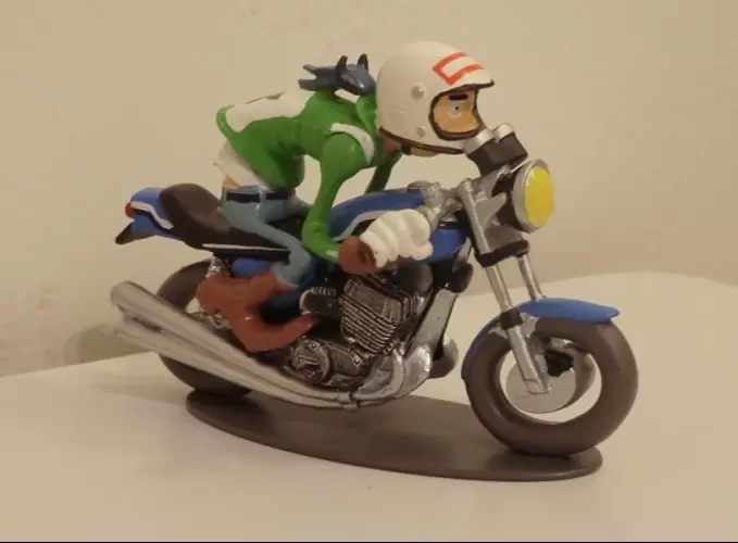 Figurines Joe Bar Team Série 2 - Ducable Junior - Kawasaki 750 H2